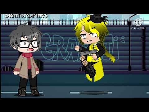 Bill cipher has a gun / Gravity Falls / Meme