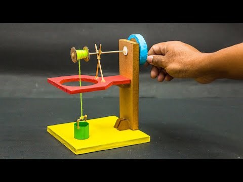 Science Projects | Pulley Working Model