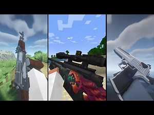 Top 10 Best Gun Mods for Minecraft Java (2025) | Realistic, Modern & OP Weapons!