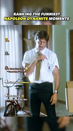 Ranking The Funniest Napoleon Dynamite Moments 🤣
