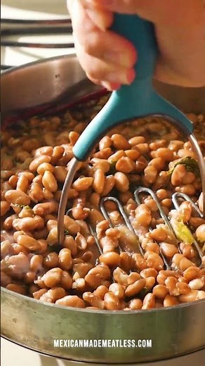 Stop buying canned refried beans. Homemade are so much better!