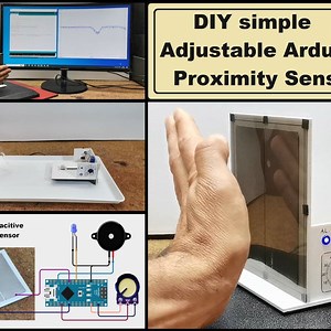 DIY simple Capacitive Proximity sensor