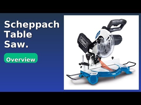 REVIEW (2025): Scheppach Table Saw.. ESSENTIAL details.
