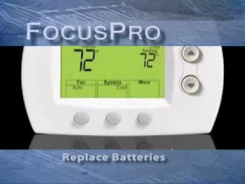 Honeywell FocusPro Battery Replacement