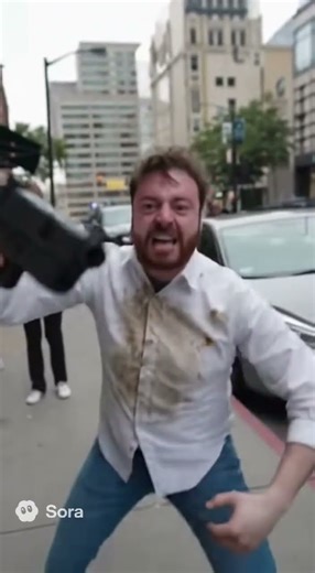 Guy just crashes out and pulled out a poop gun 😂😂😂