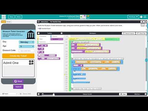 Code.org Computer Science Principles Unit 4: Lesson 8 - Conditionals Make