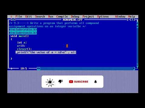 Program 9.3 | All Compound Assignment operations on an integer variable | ics part 2 | Sir Bilal