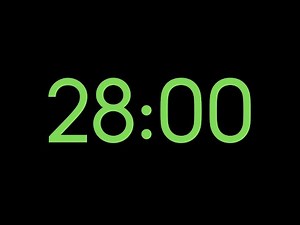 28 Minute Countdown Timer ⏳ | 28-Min Timer with Alarm & Beep Sound