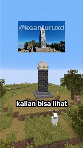 I Made a Mount Lawu Map in Minecraft!