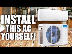 How To install a Ductless Mini-Split Air Conditioner | Mr Cool DIY