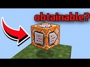 Can You Obtain Command Blocks In Survival?