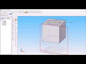 Solid part modeling and Generative drafting in Solid Edge(Video02)