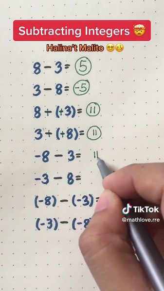 Subtracting Integers Tutorial 🤯