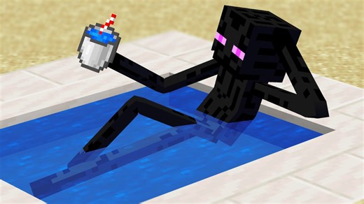 Minecraft mobs when you log off...