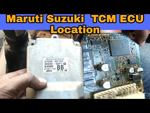 Maruti Suzuki TCM Unit location / Error code P1712 CVT power relay control circuit