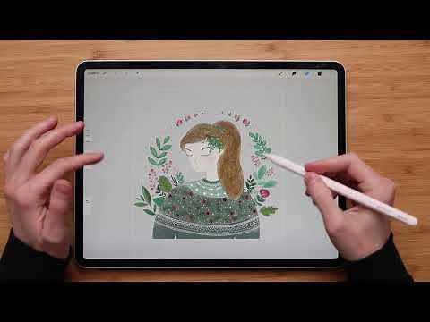 How To Make Transparent Background In Procreate | Procreate Tutorial