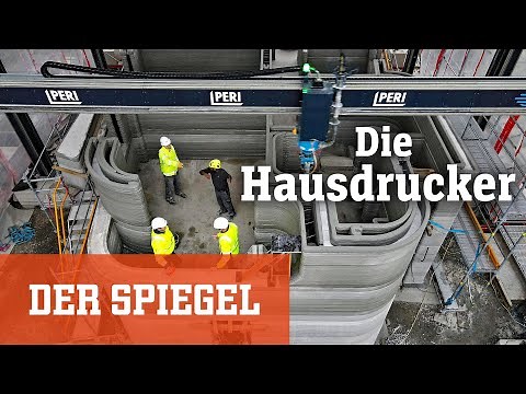 Gebäudebau per 3D-Printer: Die Hausdruckmaschinen | DER SPIEGEL