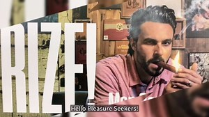 Blush Rize! Grasp 4" Self-Lubricating Stroker ~ Ribbed Orb & Nubby Rub Pleasure Chambers ~ Squishy Erotic Open-Ended Pocket Masturbator ~ Destress Release TPE Male Masturbation Sex Toys for Men~ Black