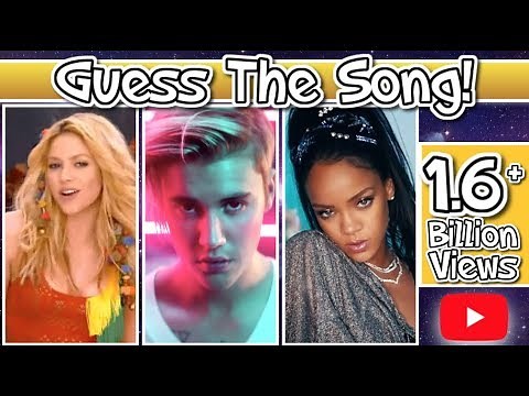 2019 GUESS THE SONG CHALLENGE! - (1.6+ Billion YouTube Views Edition)