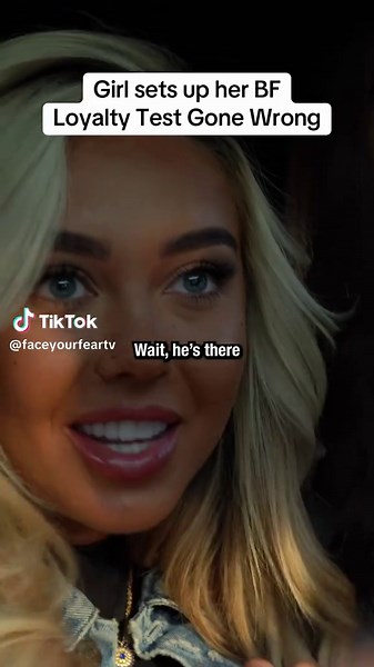 Girl sets up her boyfriend - loyalty test gone wrong #faceyourfear #loyaltytest #cheatingboyfriend #caughtoncamera #cheaters