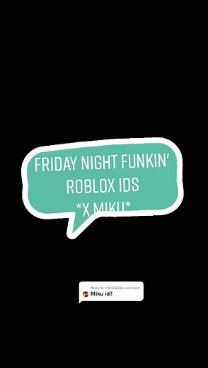 Reply to @m4nd1272 fnf ids *x miku* #fnf #fridaynightfunkin #roblox #fyp