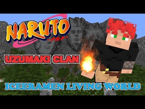 Joining Iceeman’s Naruto Minecraft Server! ICEERAMEN LIVING WORLD SEASON 3