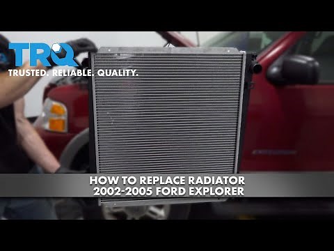 How to Replace Radiator 2002-2005 Ford Explorer