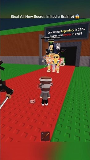 Steal New Triple Secret La Supreme Combinasion a Brainrot