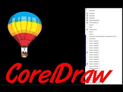 Corel Draw Tips & Tricks How to Delete a tool bar ITEM that YOU CREATED