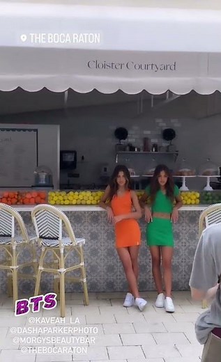 KAVEAH BTS - IG Story | Clements Twins