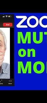 Mute Zoom Audio in Mobile app