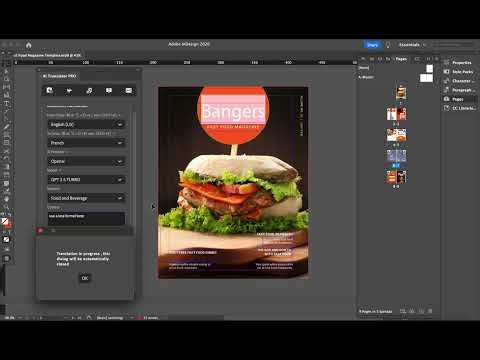 Translate InDesign Documents with AI — Glossaries, Layers & Zero Formatting Loss!