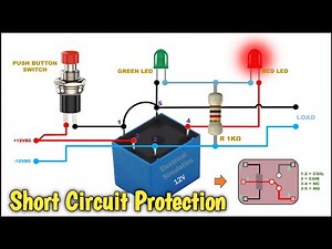 About Short Circuit Protection Using 5 PIN Relay