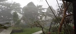 Tropical Cyclone Judy, a Category 4 storm, lashed the island nation of Vanuatu on Wednesday, March 1, amid weather warnings of “hurricane-force winds”. Credit: Lilon Bongmatur from the Vanuatu Broadcasting and Television Corporation | WeatherBug