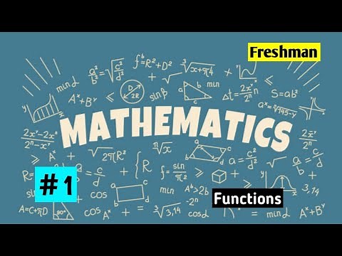 Freshman Maths #1 Functions Ethiopian University
