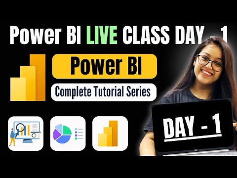 Power BI Tutorial for Beginners (Day 1) | Learn Power BI Step by Step