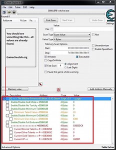 Cheat Engine Games Tables