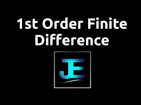 Explained: 1st Order Forward Difference, 1st Order Accuracy [CFD]