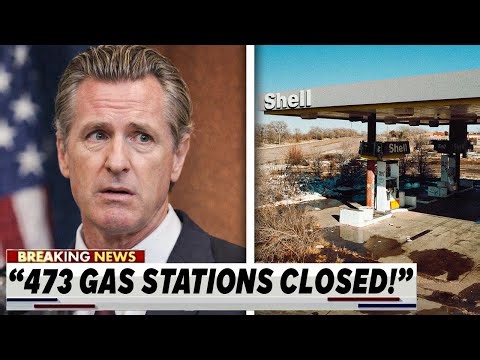 Gavin Newsom HYSTERIC After 473 Gas Stations FORCED To Close On New Year's Day!