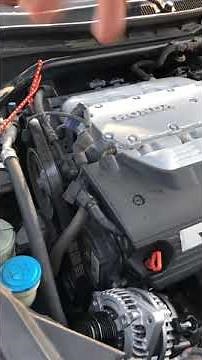How to change alternator on 2010 Honda Accord v6