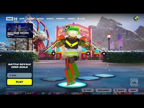 all the new south park skins in fortnite do the new alien experiment emote