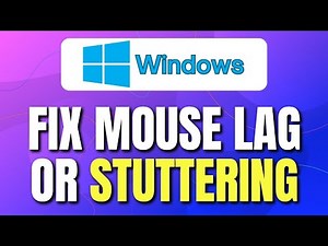 How To Fix Mouse Lag Or Stuttering on Windows 11 PC | Fix Mouse Cursor Lag | Full Tutorial