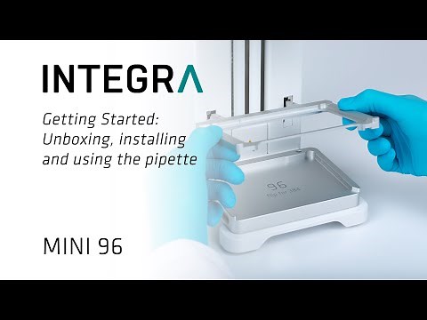 MINI 96 – Getting Started: Unboxing, installing and using the pipette