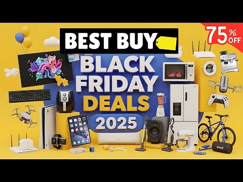 47 AMAZING Best Buy Black Friday Deals 2025 — UPTO 75% OFF!