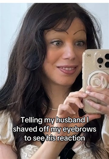 Hilarious Reaction to Eyebrow Shaving Experiment