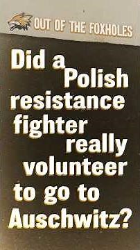 The Man Who Volunteered for Auschwitz #OOTF #shorts