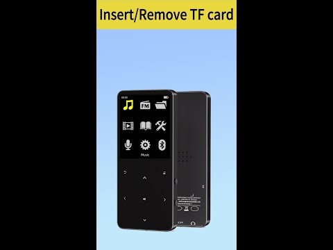 How to use an MP3 player for TF memory card？#mp3 #multiplayer #bluetooth