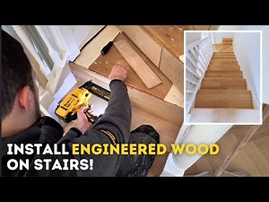 How to Install Engineered Wood Stair Risers and Treads: A Complete Guide