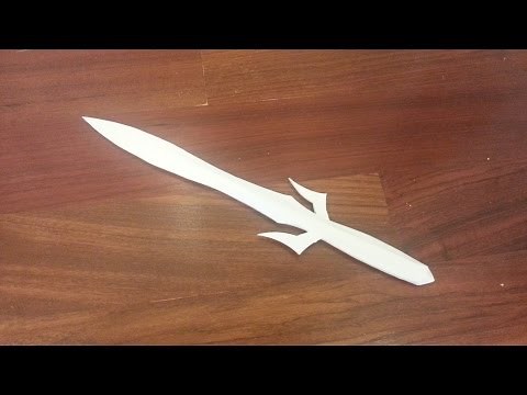 How to Make A Paper Dagger