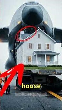 Top 5 biggest cargo planes that could carry a house #airplane #aviation #top5 #shorts